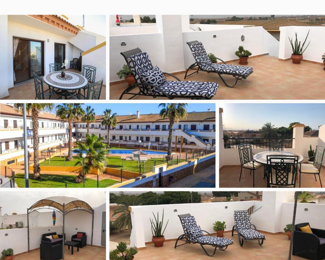 L' Azotea Del Sol Appartement Typique La Puebla Екстер'єр фото